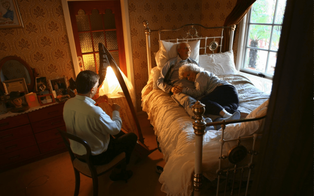 Ending on a good note: how Music-Thanatologists ease the transition of  death 